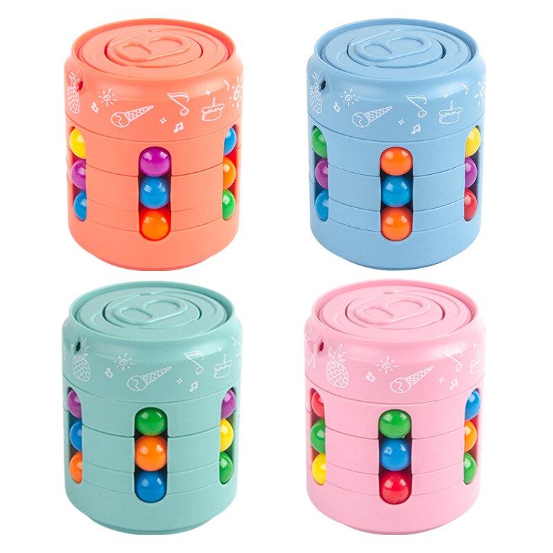 Kit 12 Cubo Mágico Brinquedo Infantil Giro Rápido Colorido