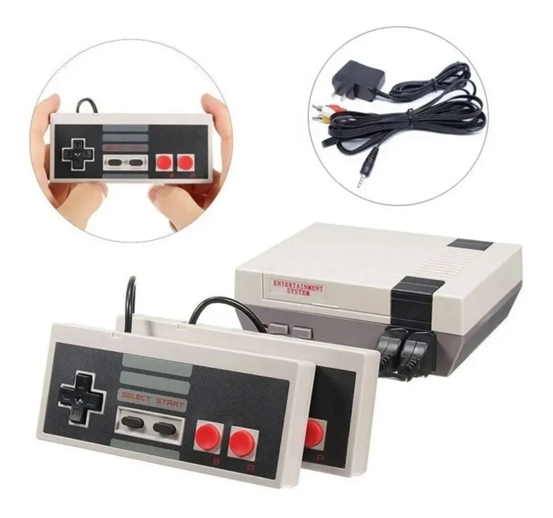 Vídeo Game Nintendo Clássico Retro 620 Jogos 2 Controles Anos 80 E 90 -  Videogames - Jardim Jockey Club, Cuiabá 1198834771